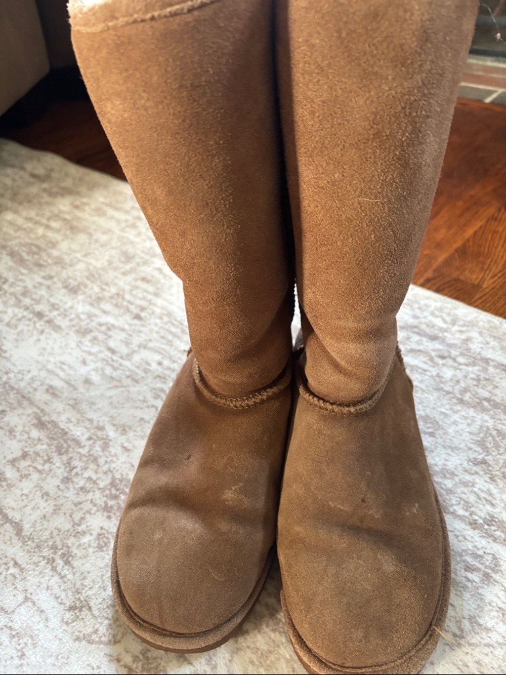 BearPaw Plush Shearling-Lined Boots - Cream - Picture 9 of 12